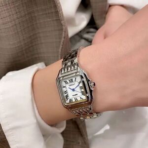 Classic silver-Tone Roman Numeral Watch